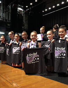 Overall high score award for 9-10 year old division winners